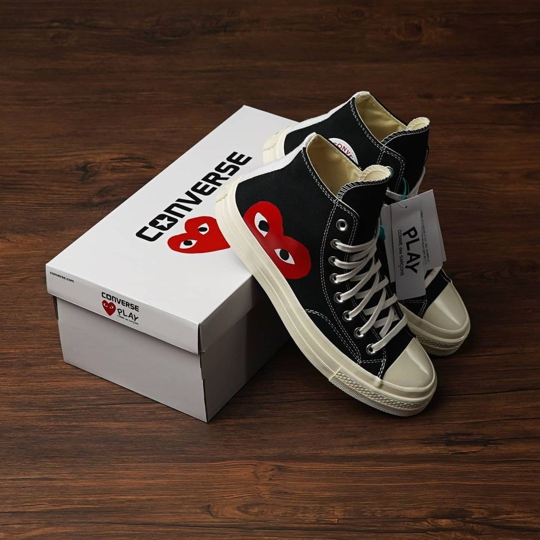 CONVERSE CHUCK 70 HI X COMME DES GARCONS CDG BLACK
