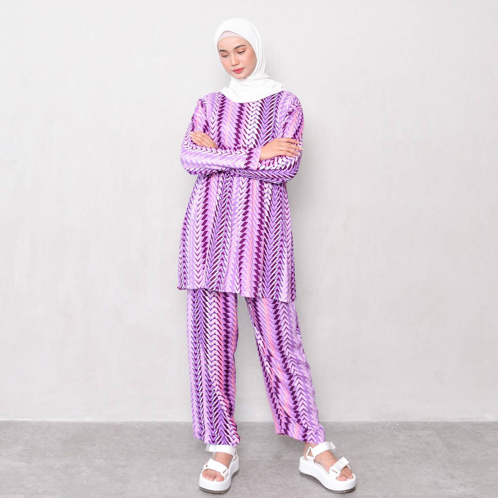 Queena Set Purple (MOM)