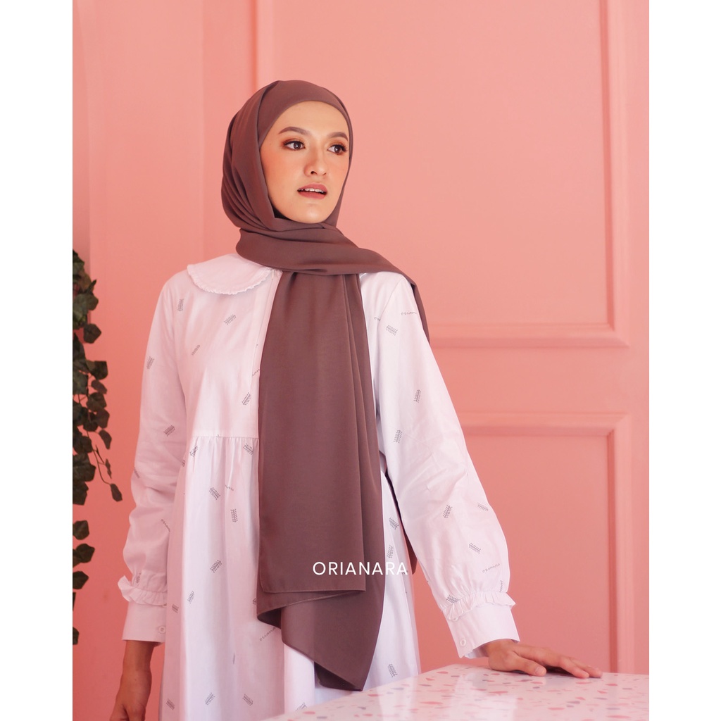 Orianara - Sausan Pashmina Instan Mocca