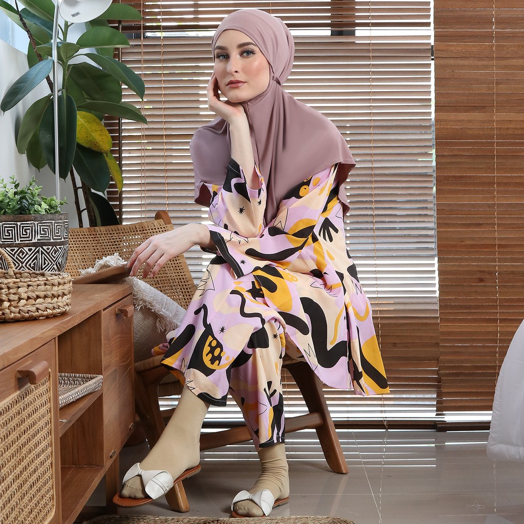 Homey Set Tunic and Pants - Setelan Celana Viscose Daily
