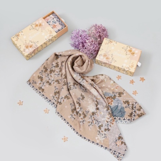 Gardenia Scarf Mint