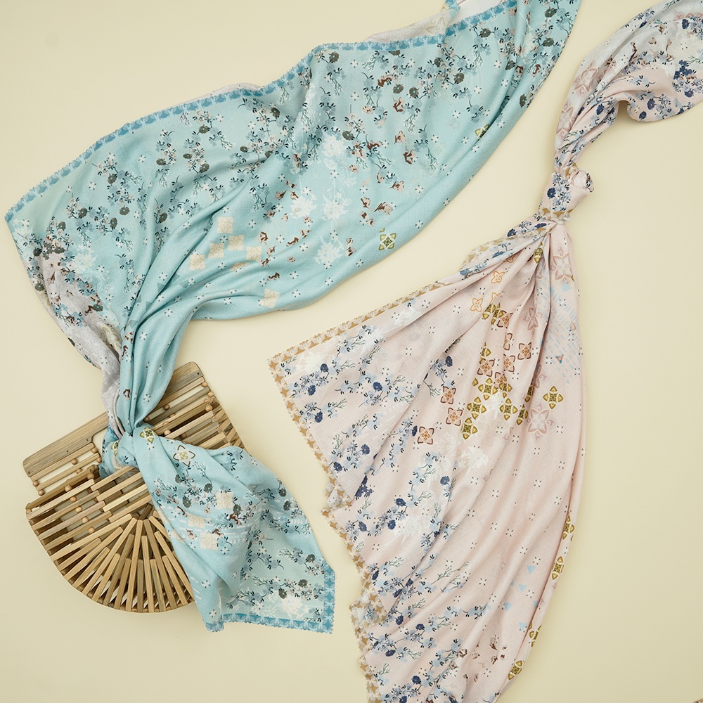 Gardenia Scarf Mint