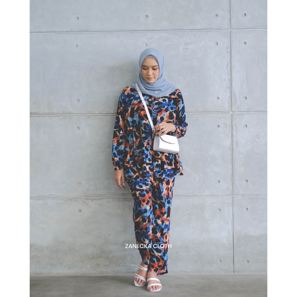Diandra Pajamas - Blue Ocean