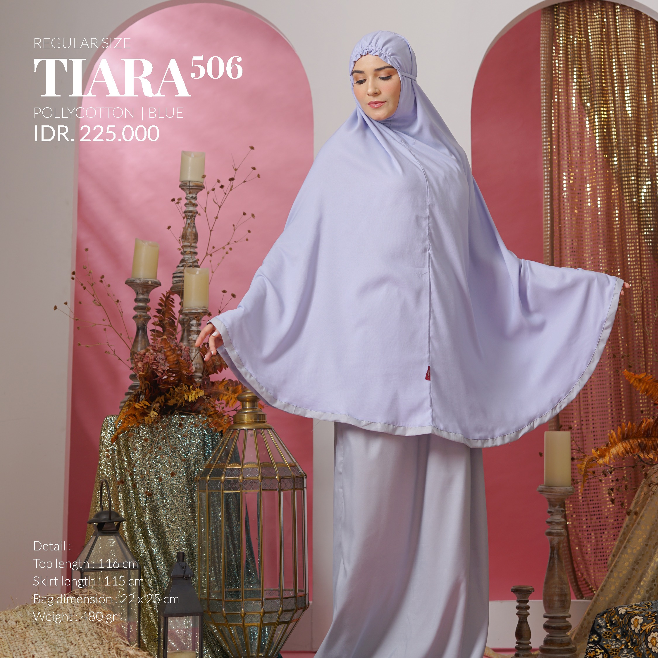 Tatuis Mukena Tiara 506 Dewasa