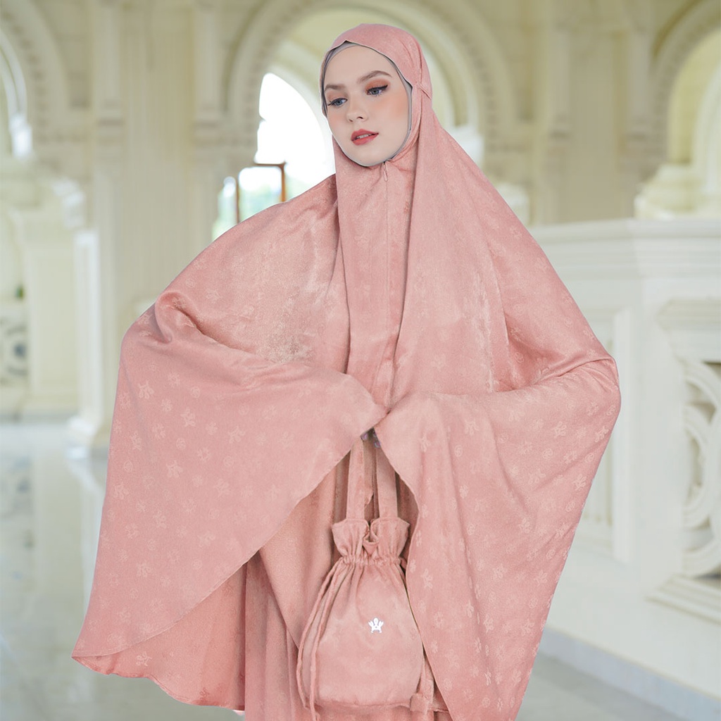 Syahira Pink Blush Prayer Robe