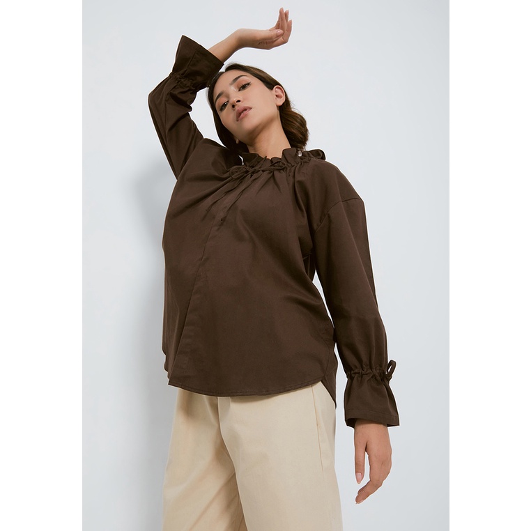 Flowy Shirt Pecan