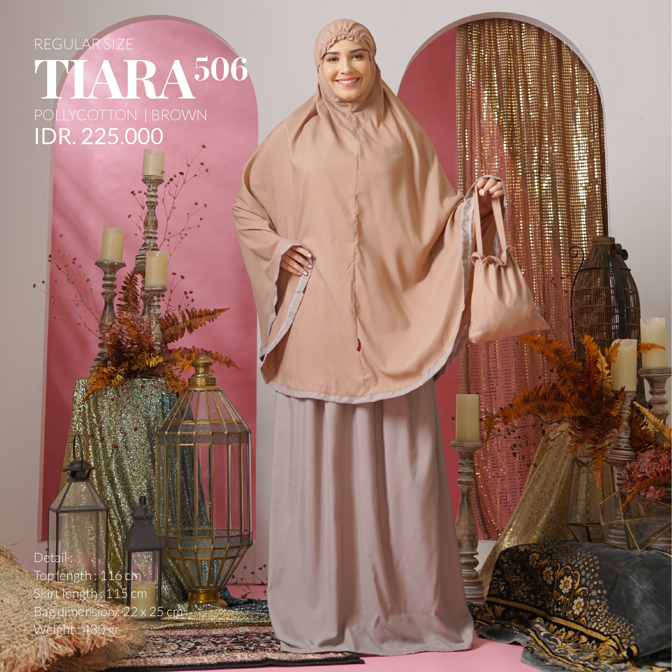 Tatuis Mukena Tiara 506 Dewasa