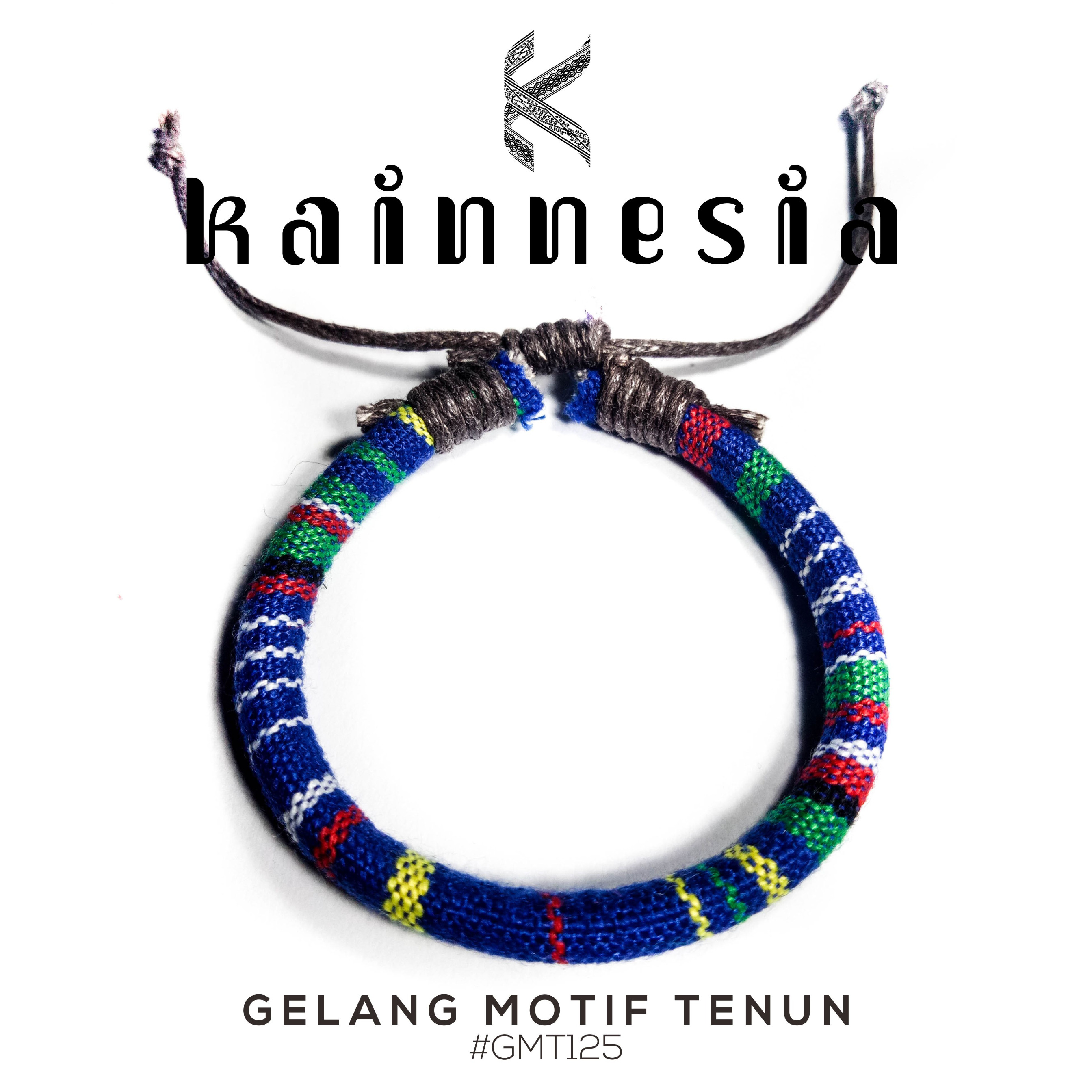 GELANG - MOTIF TENUN - BIRU 125 