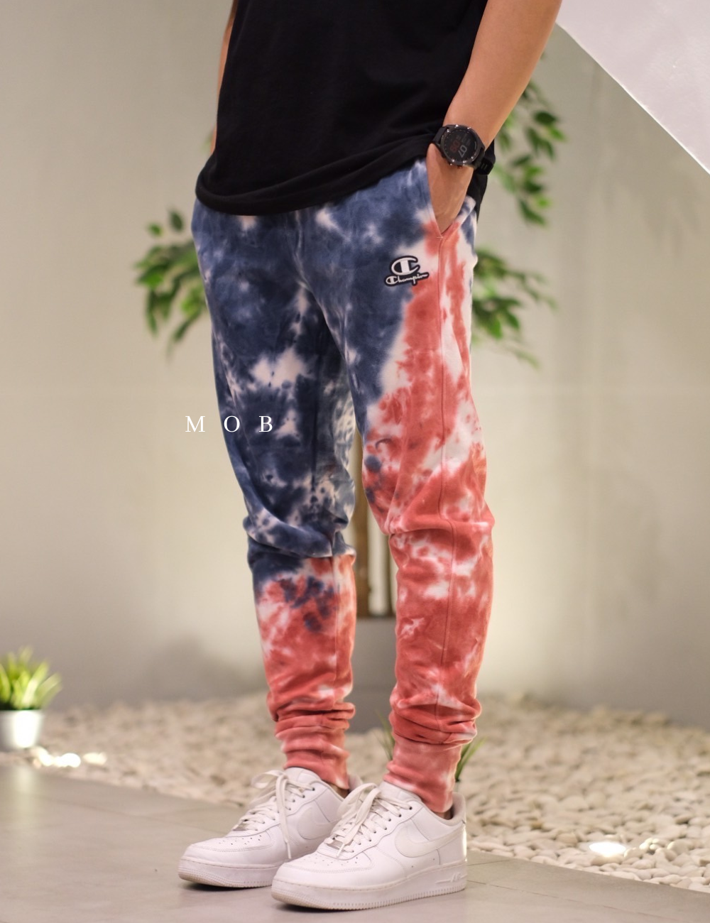 CHMPJP08001D Unity Dye Jogger Oceanic Brick (M ONLY)