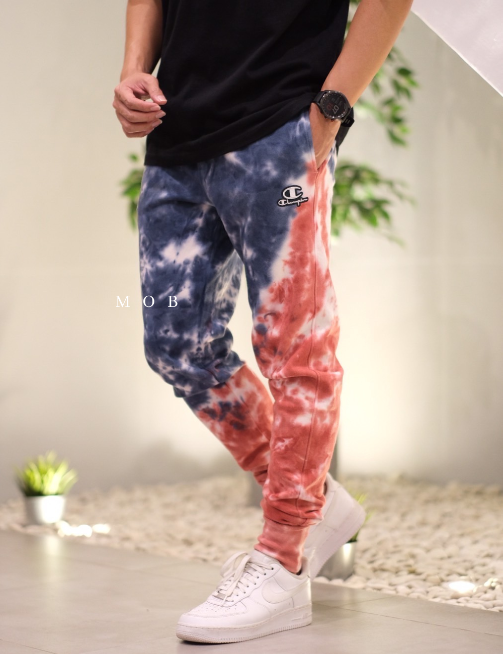 CHMPJP08001D Unity Dye Jogger Oceanic Brick (M ONLY)