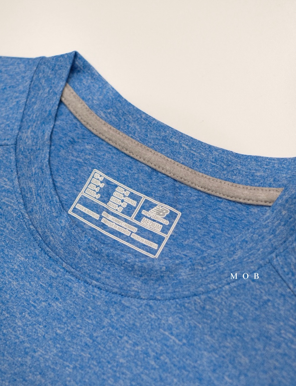 NBSST08012 Always SS Tee Heather Blue (S, M, L ONLY)