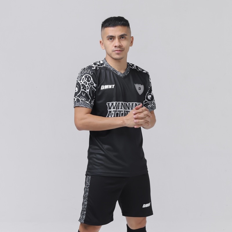 DMNT Jersey Tessel Black