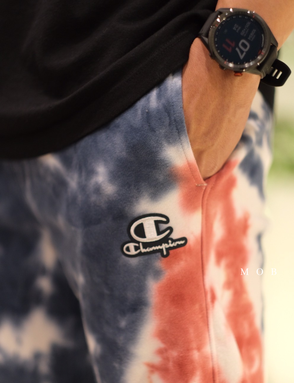 CHMPJP08001D Unity Dye Jogger Oceanic Brick (M ONLY)