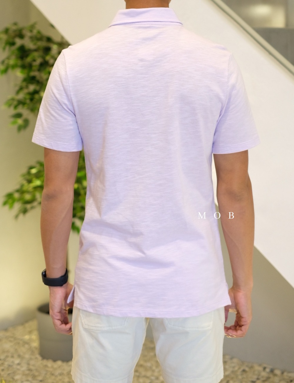 GFPS02002 Basic Polo Tee Crystal Violet