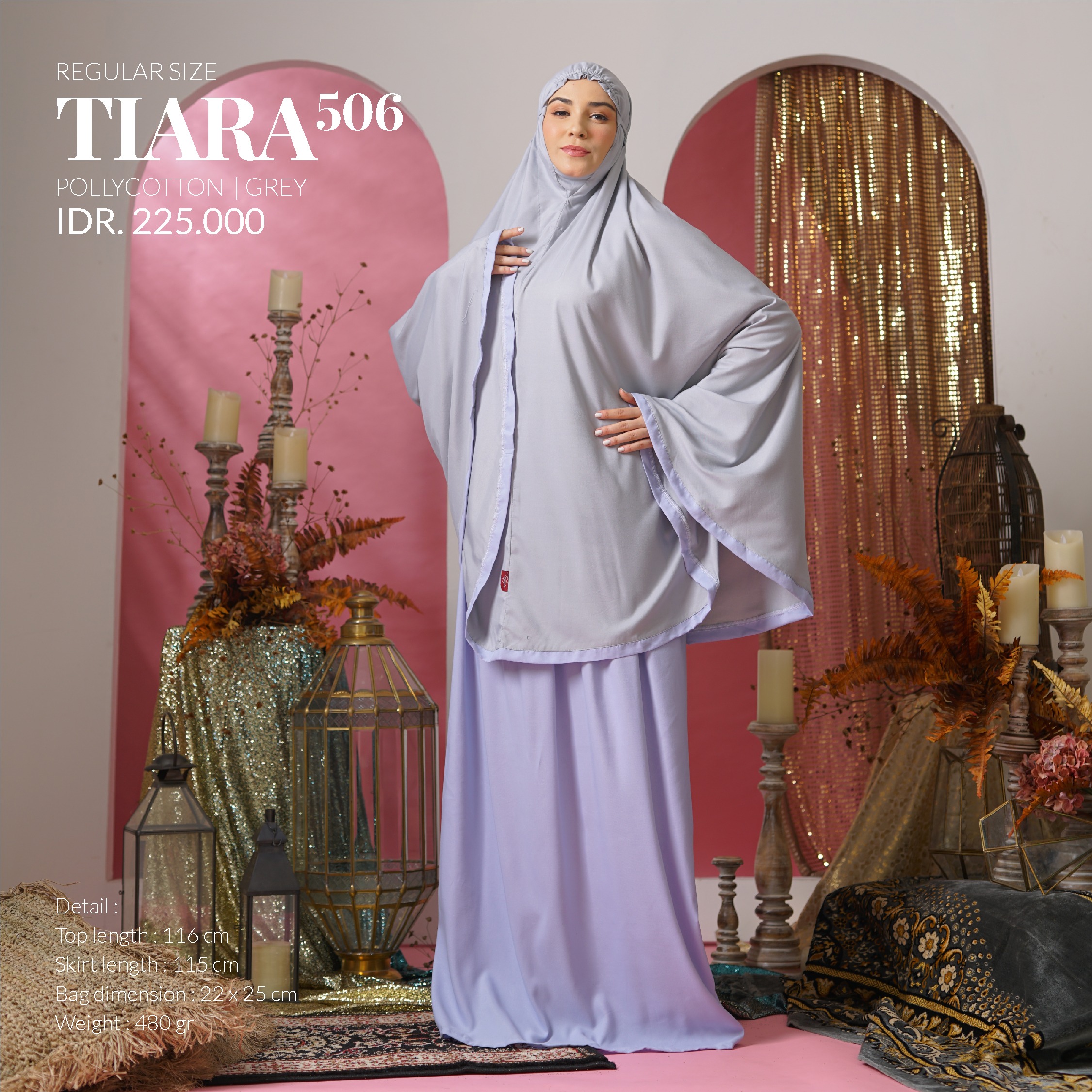 Tatuis Mukena Tiara 506 Dewasa