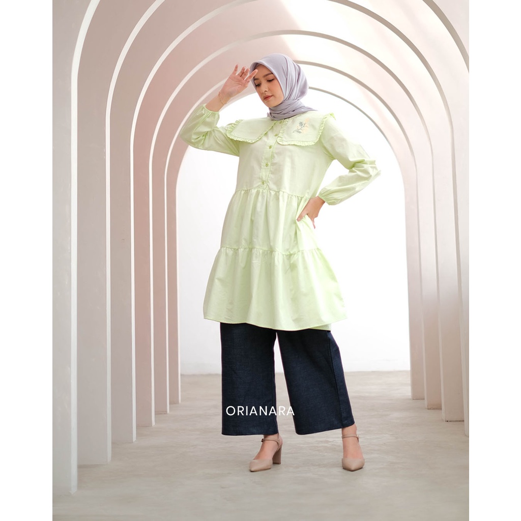 Eshal Tunik Soft Light Green