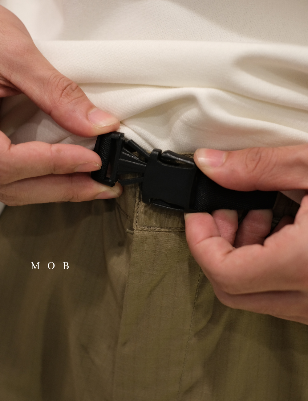 UNQPT1106 Heattech Warm-Lined Pants Single Pocket Khaki