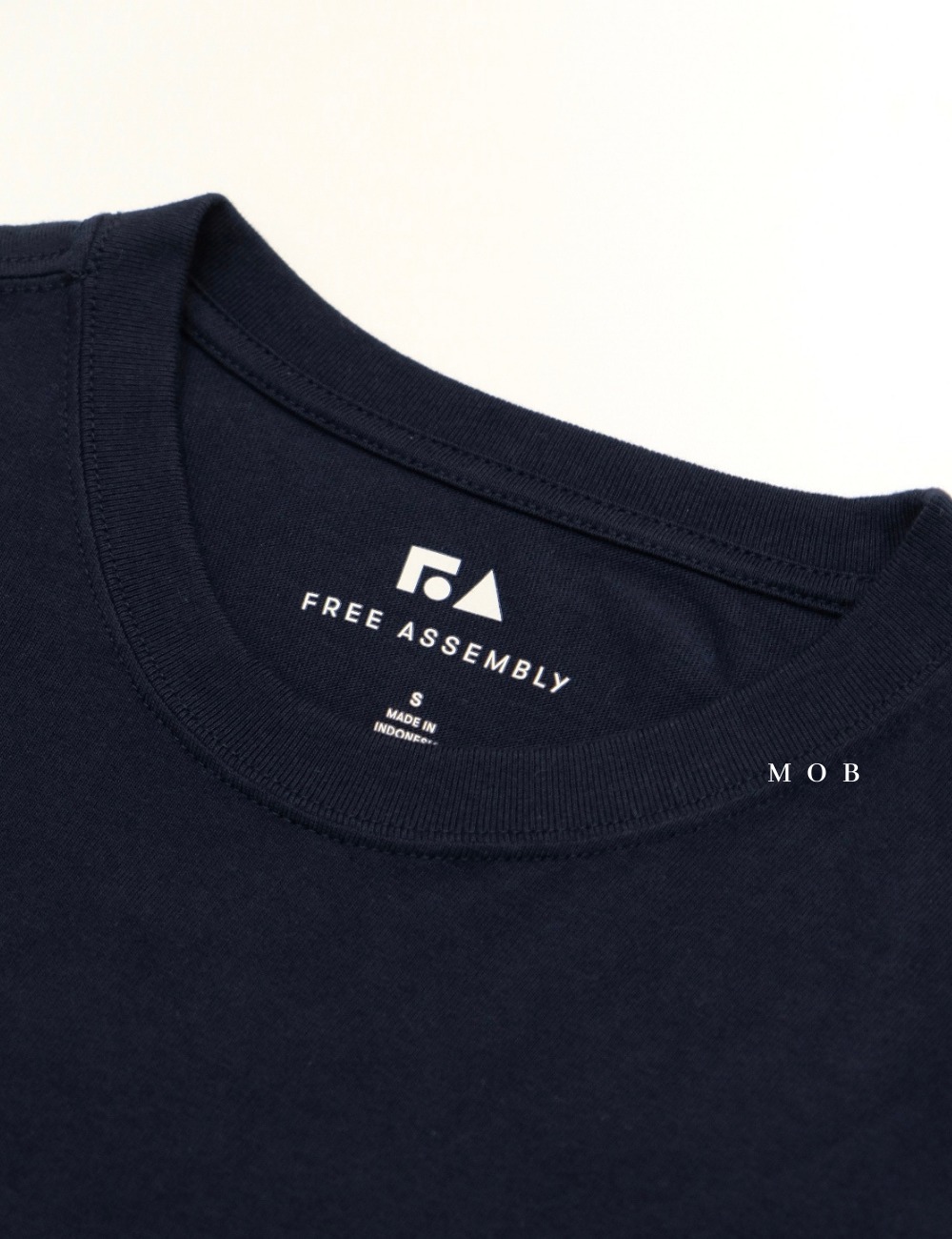 FALST01001B LS Pocket Tee Navy