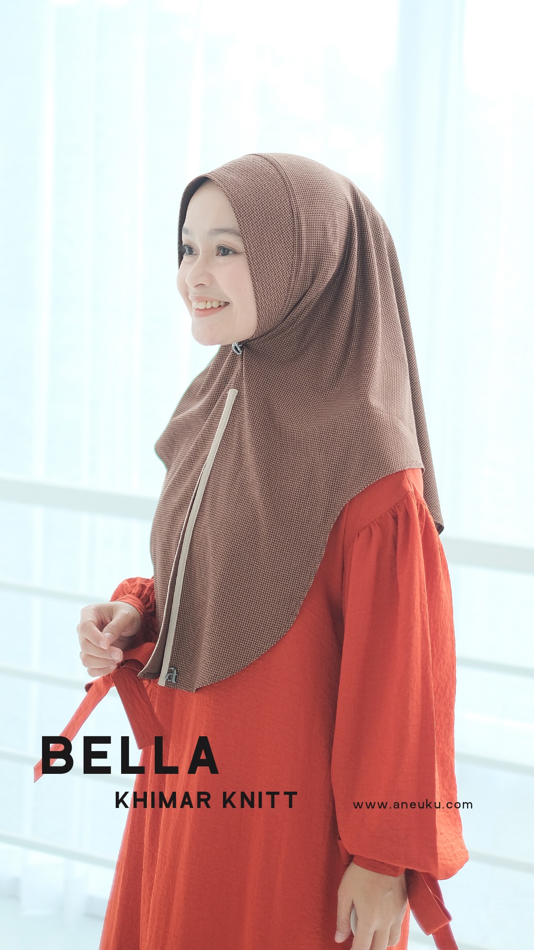 BELLA KHIMAR KNITT