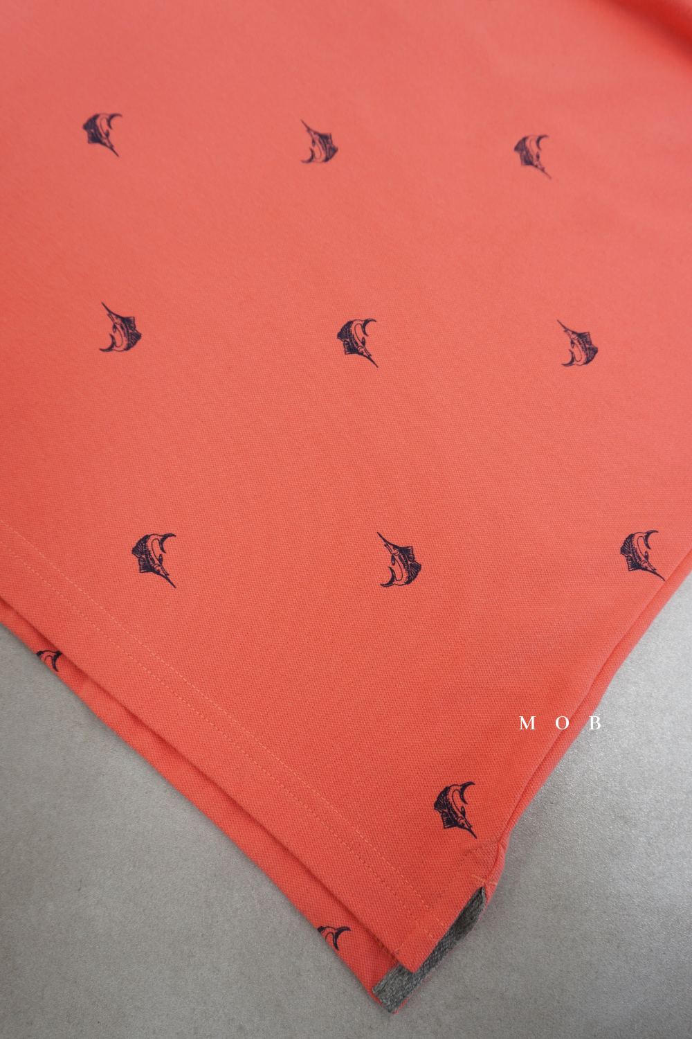 ONPS01003 Built-In Flex Coral Swordfish Polo Shirt (S ONLY)
