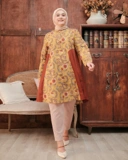 Dahayu Tunik - Mustard | Atasan Tunik Bigsize Jumbo
