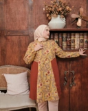 Dahayu Tunik - Mustard | Atasan Tunik Bigsize Jumbo