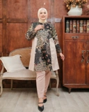 Dahayu Tunik - Black | Atasan Tunik Bigsize Jumbo
