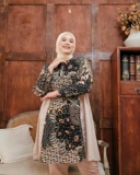 Dahayu Tunik - Black | Atasan Tunik Bigsize Jumbo