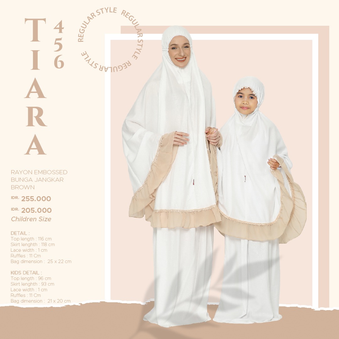 Tatuis Mukena Tiara 456 Dewasa