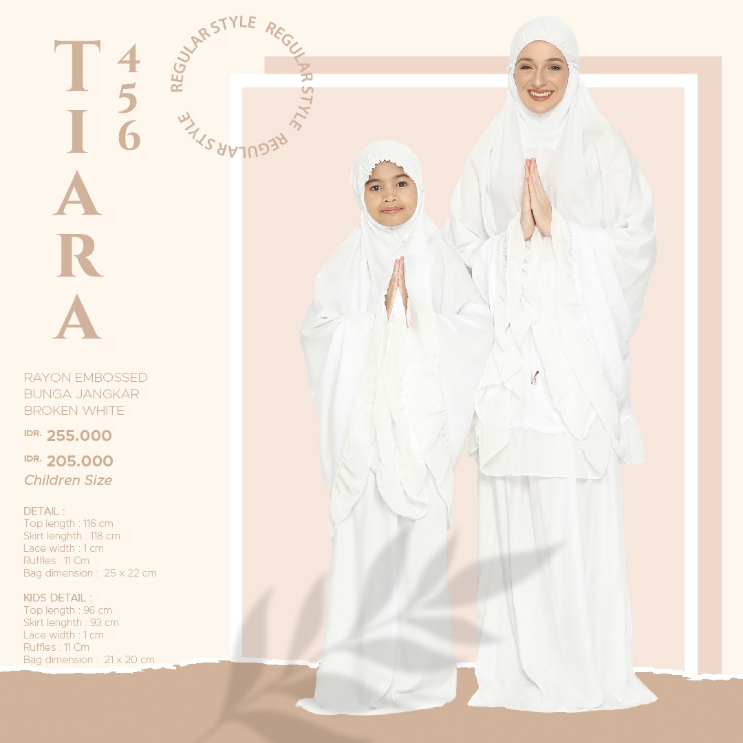 Tatuis Mukena Tiara 456 Anak
