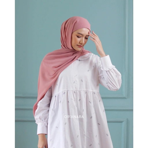 Image of Orianara - Sausan Pashmina Instan Pink