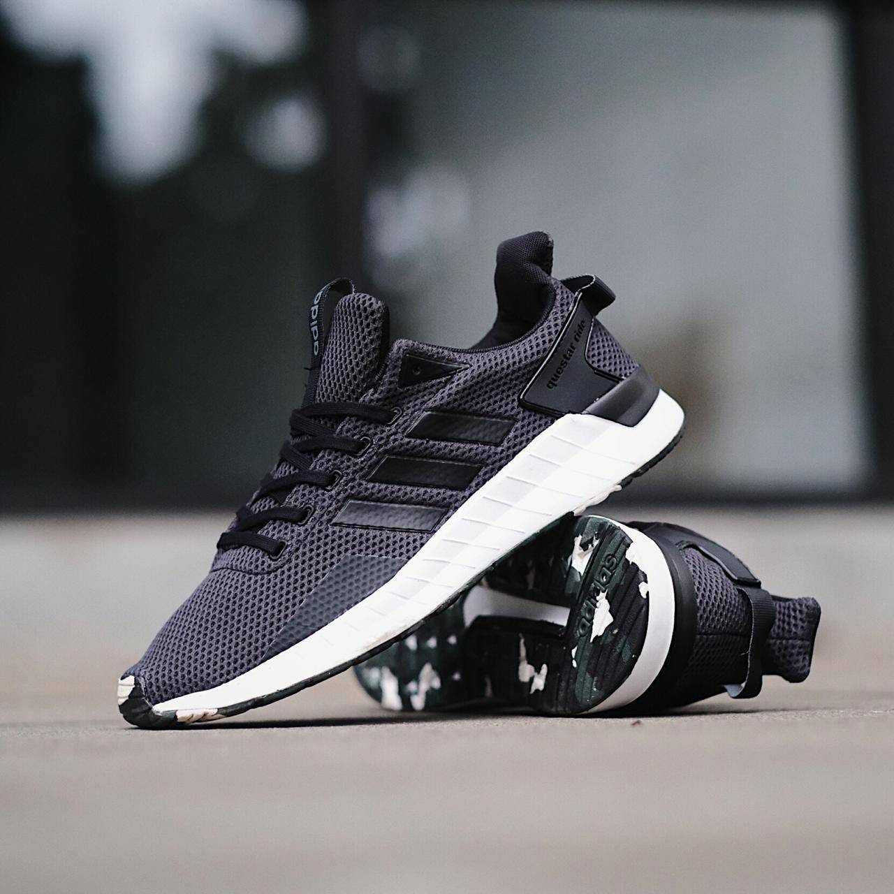 adidas questar ride black white