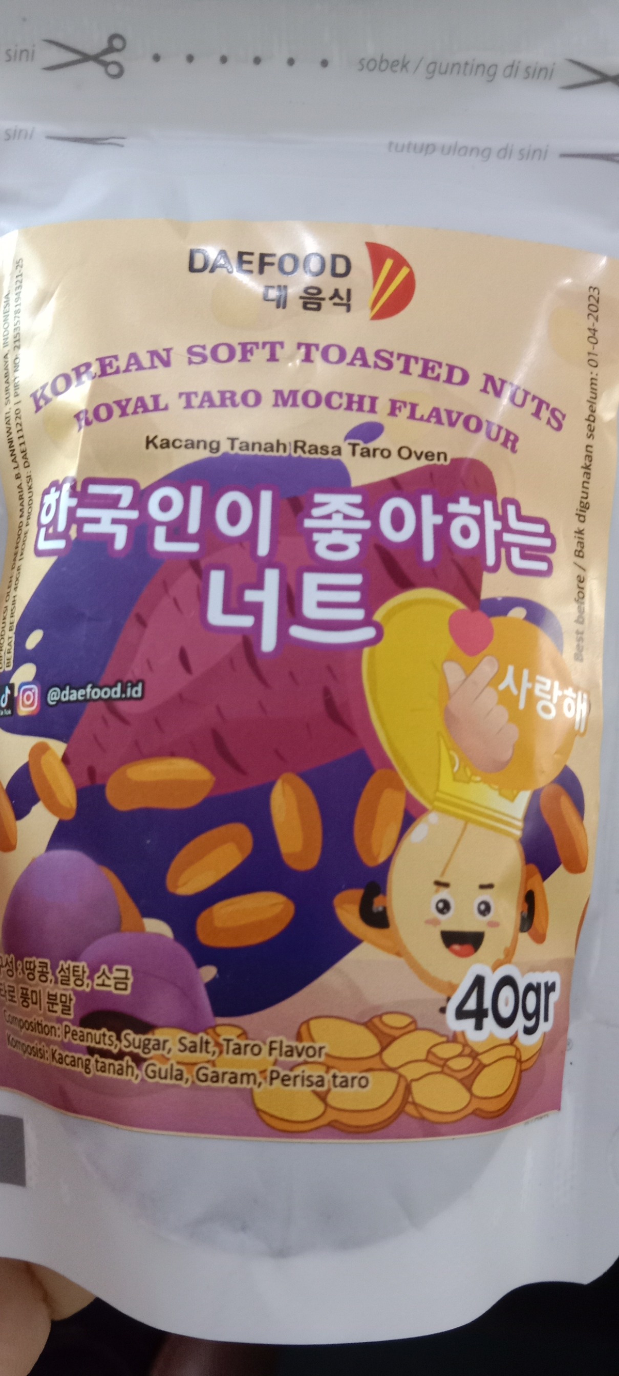 Daefood - Royal Taro 40gr