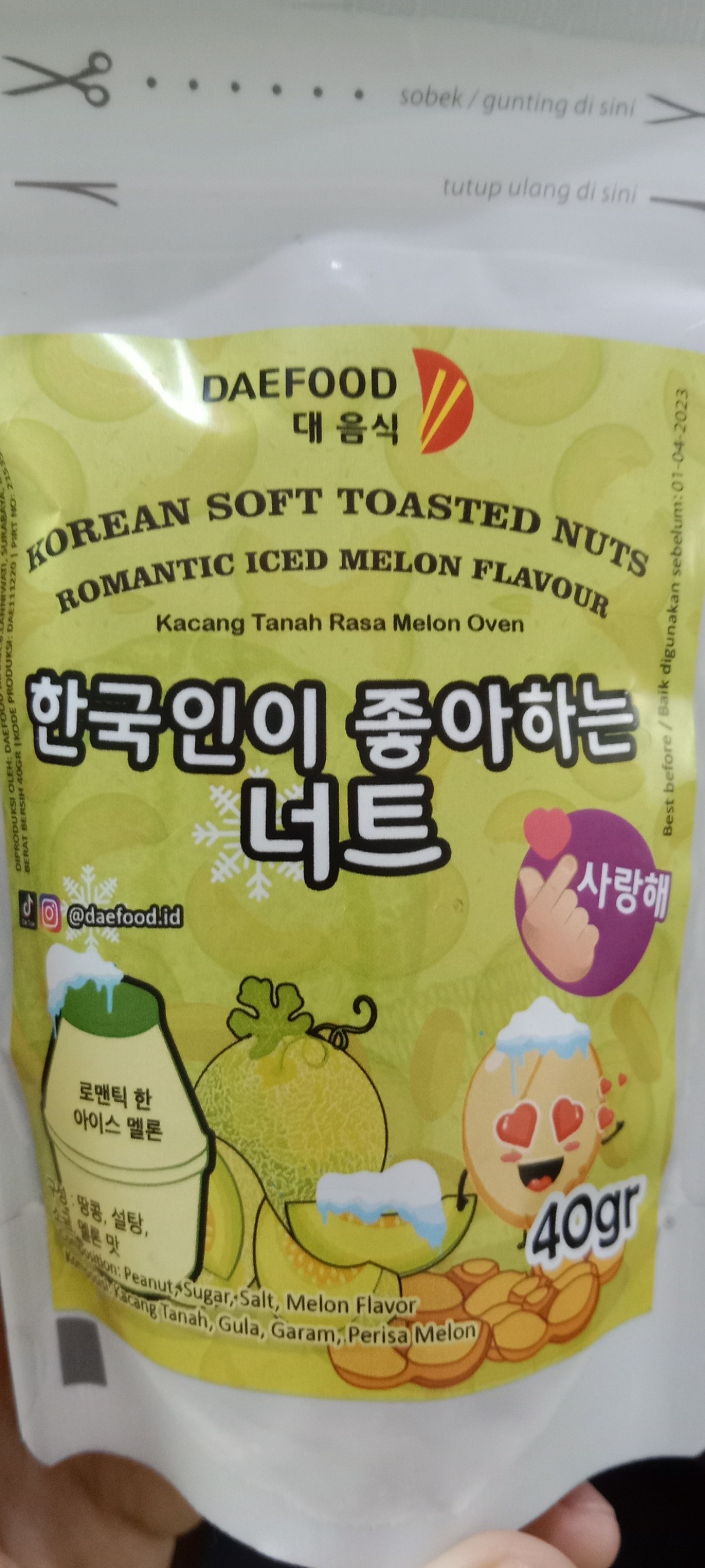 Daefood - Romantic Iced Melon 40gr