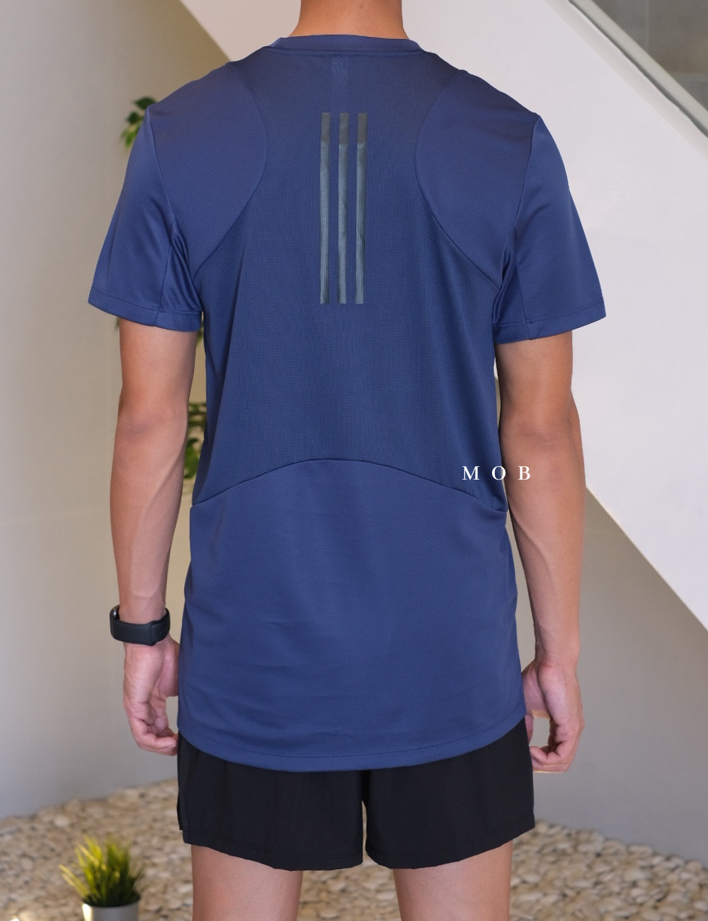 ADDSSST02001A HEAT.RDY Training Tee Force Blue