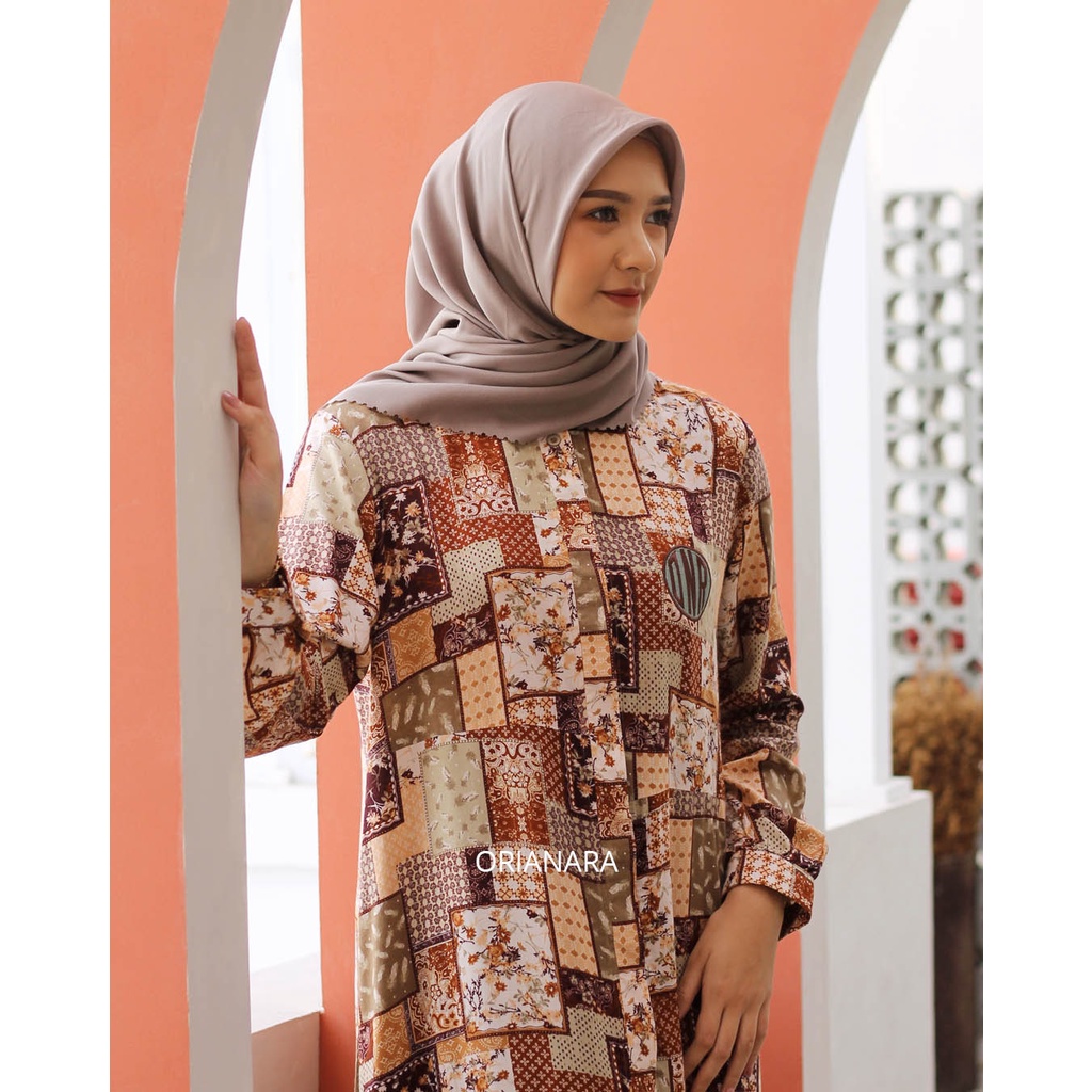 Orianara - Anniken Dress Brown