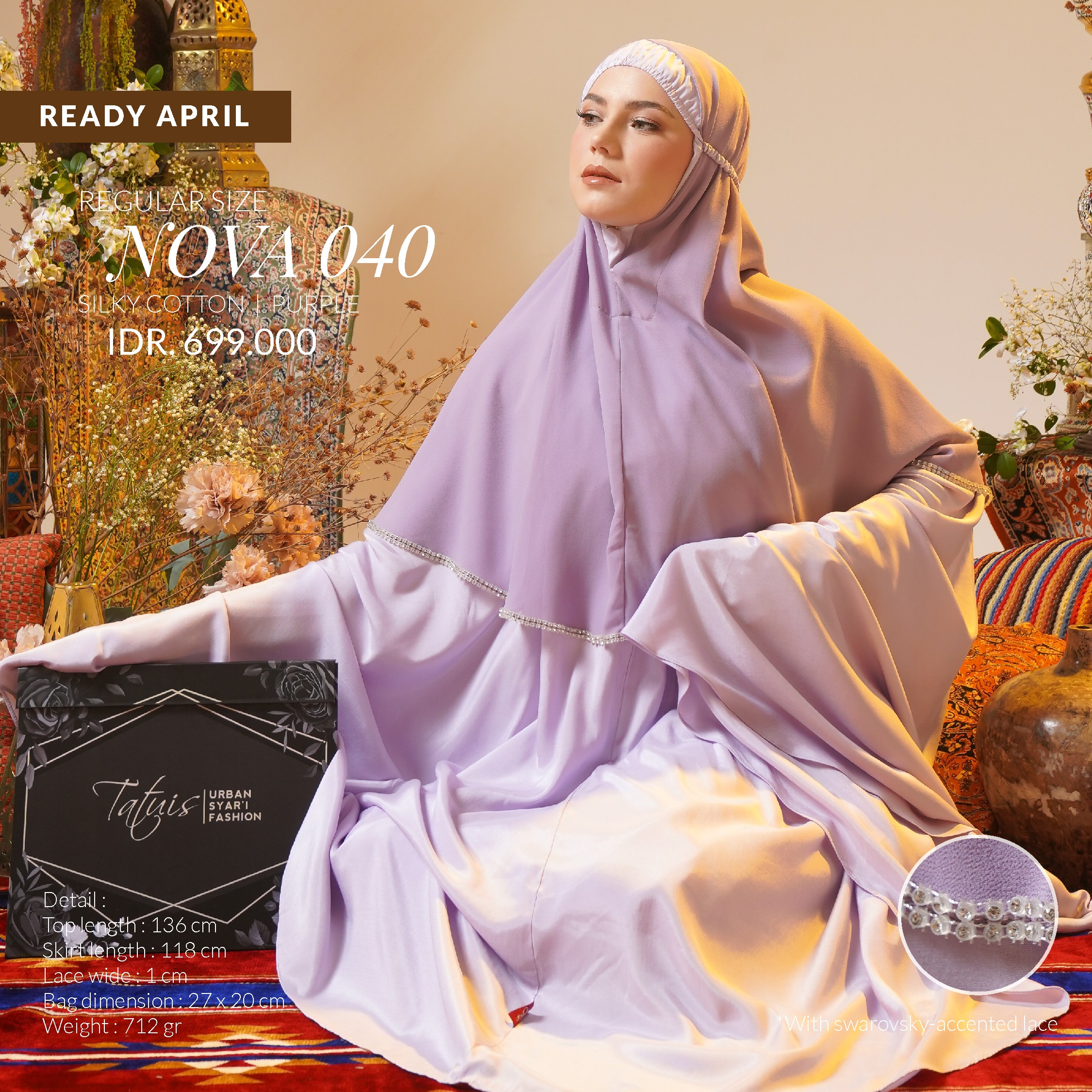 Tatuis Mukena Nova 040 Maxi Syar'i 