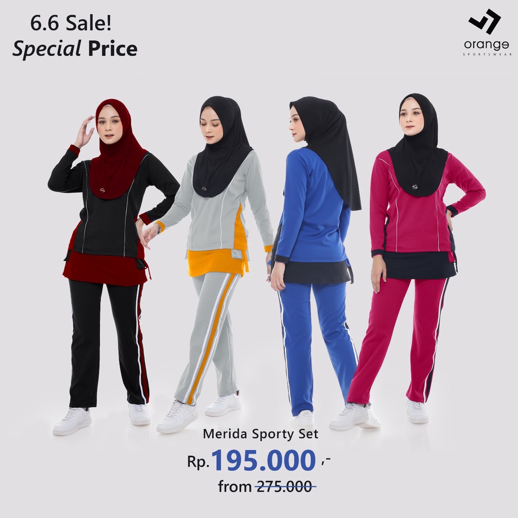 Merida Sporty Set ( Senam Set )