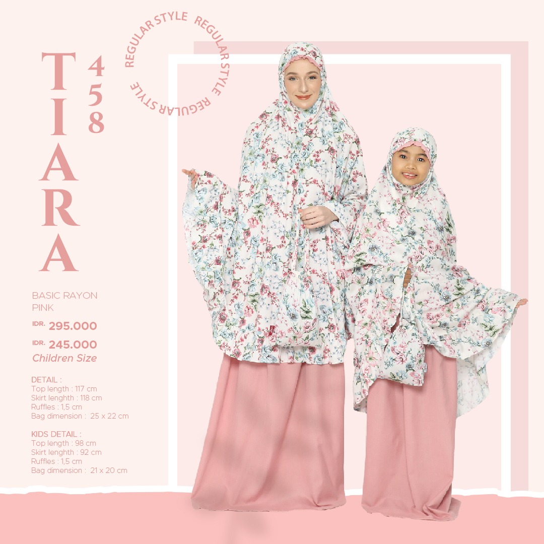 Tatuis Mukena Tiara 458 Dewasa