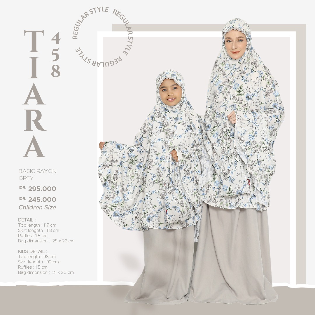 Tatuis Mukena Tiara 458 Dewasa