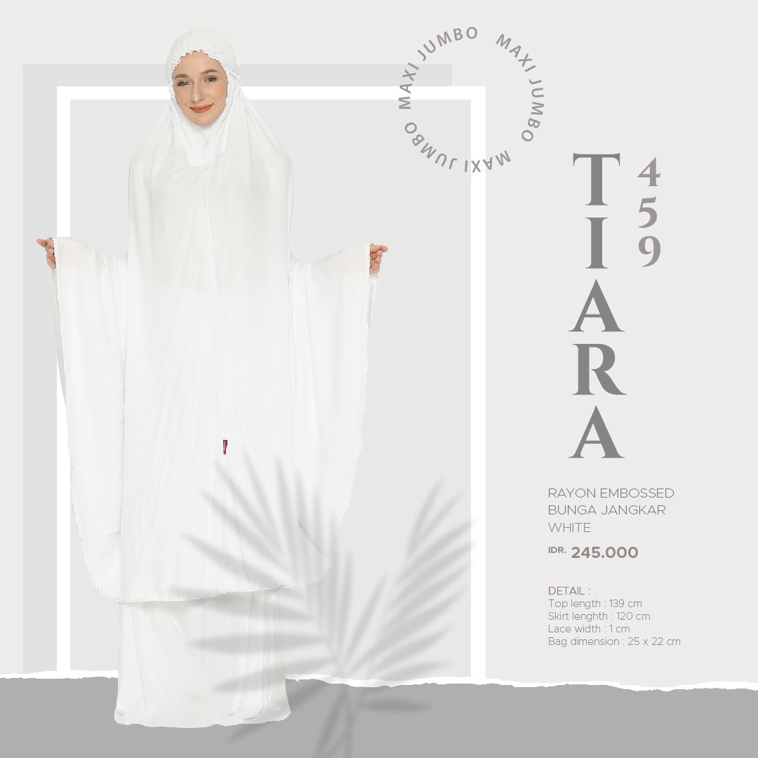 Tatuis Mukena Tiara 459 White