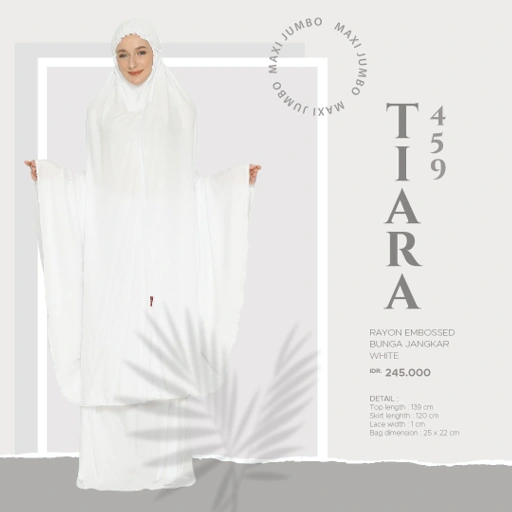 Tatuis Mukena Tiara 459 White