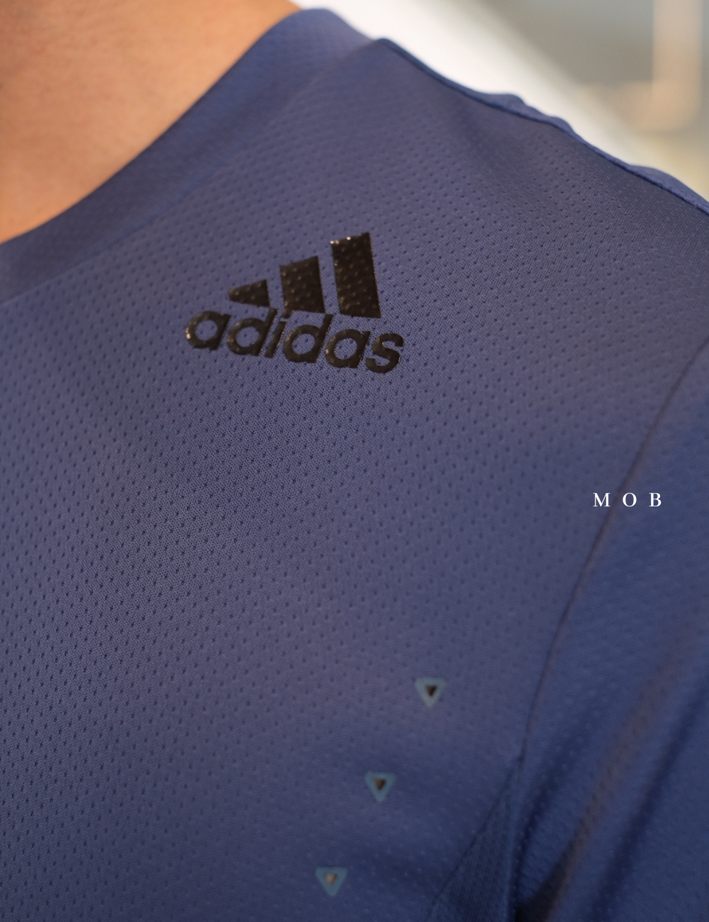 ADDSSST02001A HEAT.RDY Training Tee Force Blue