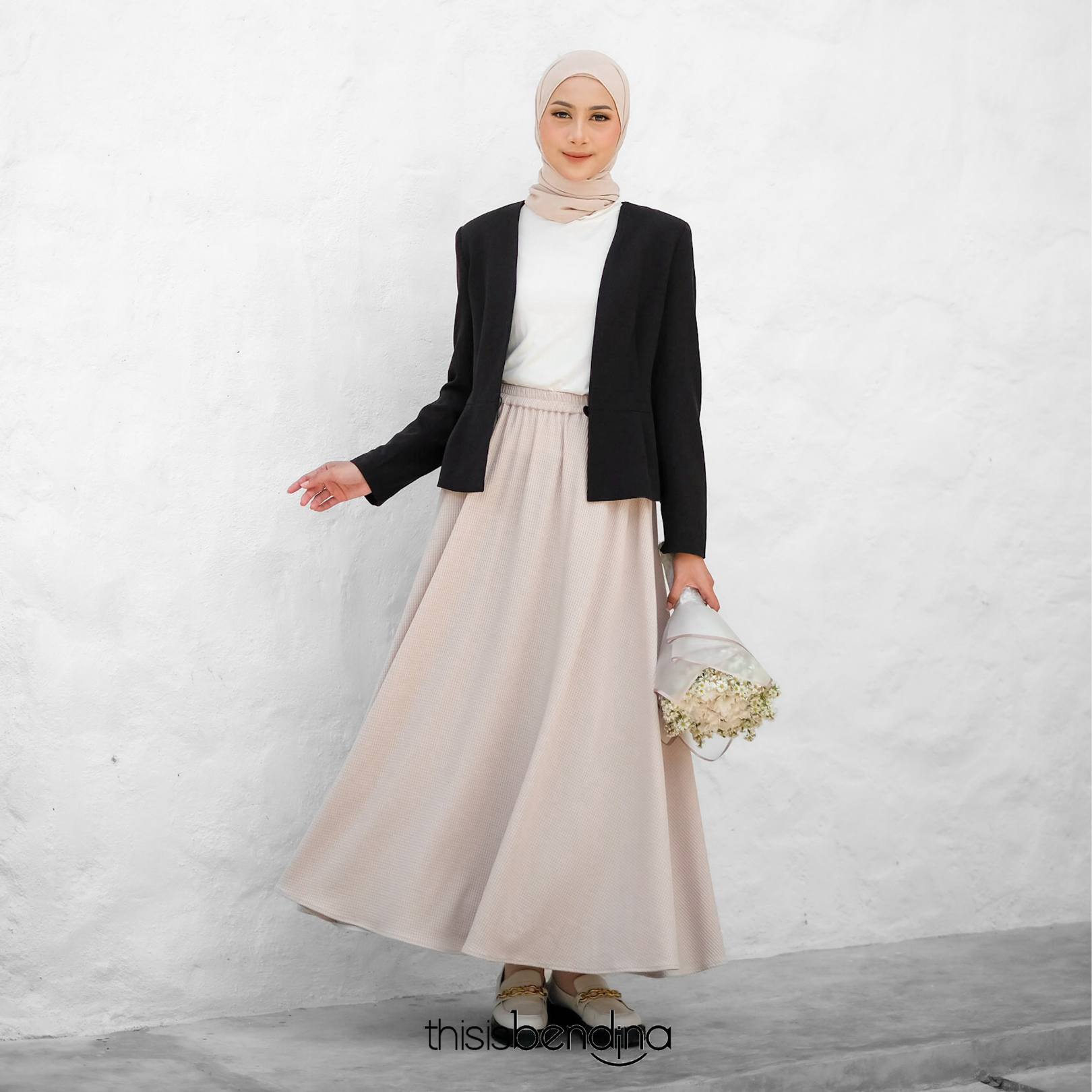 Cirle Skirt Khaki