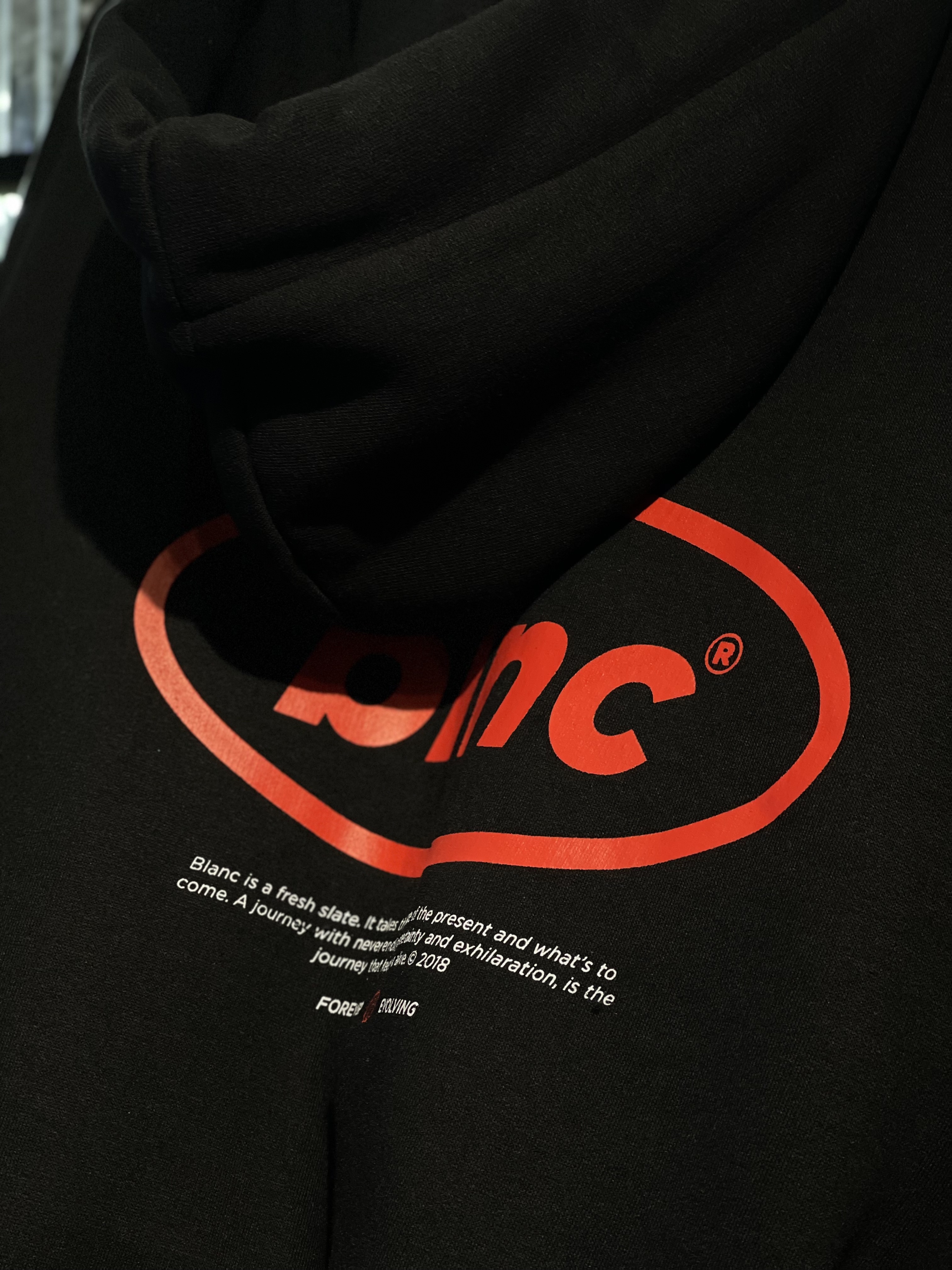 BLNC OVERSIZE HOODIE BLACK