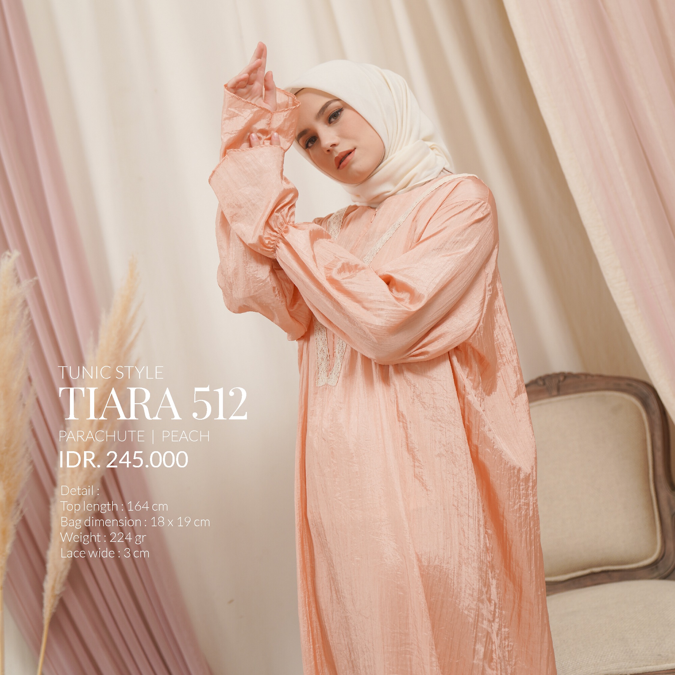 Tatuis Mukena Tiara 512 Tunic Style