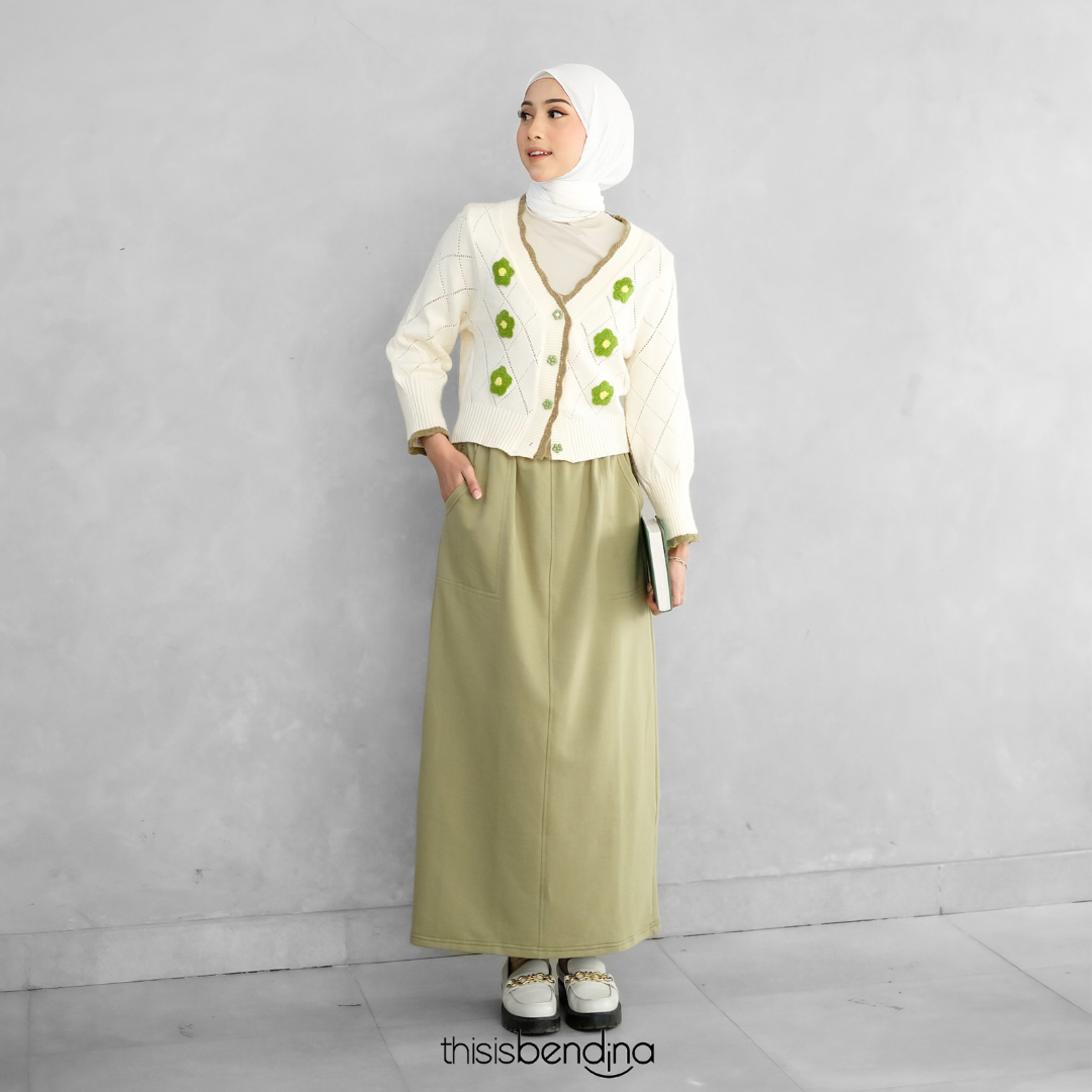Yuki Skirt Sage Green