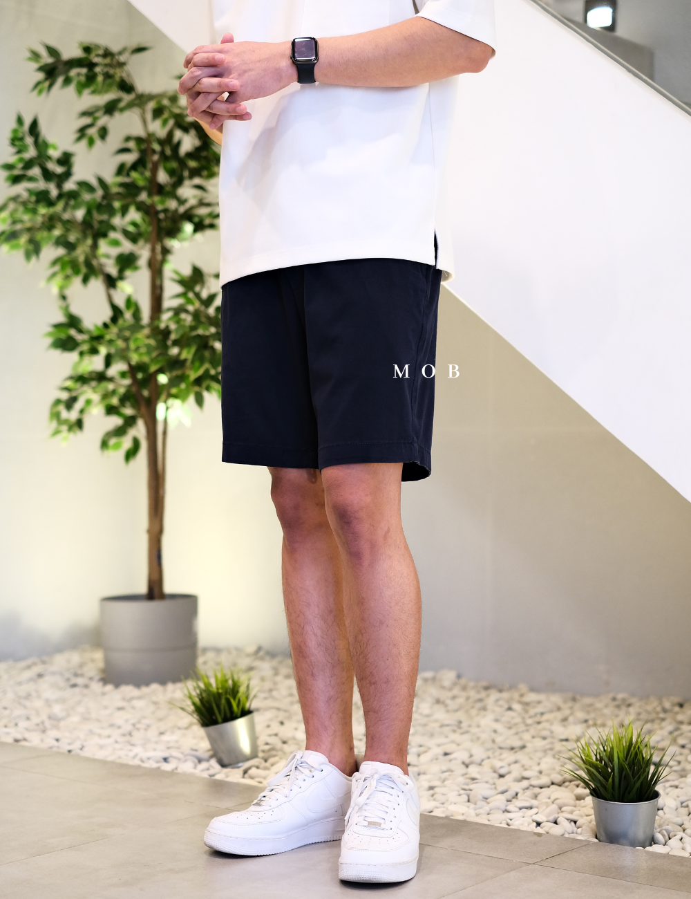 NTSR01001A Classic Deck Short Navy