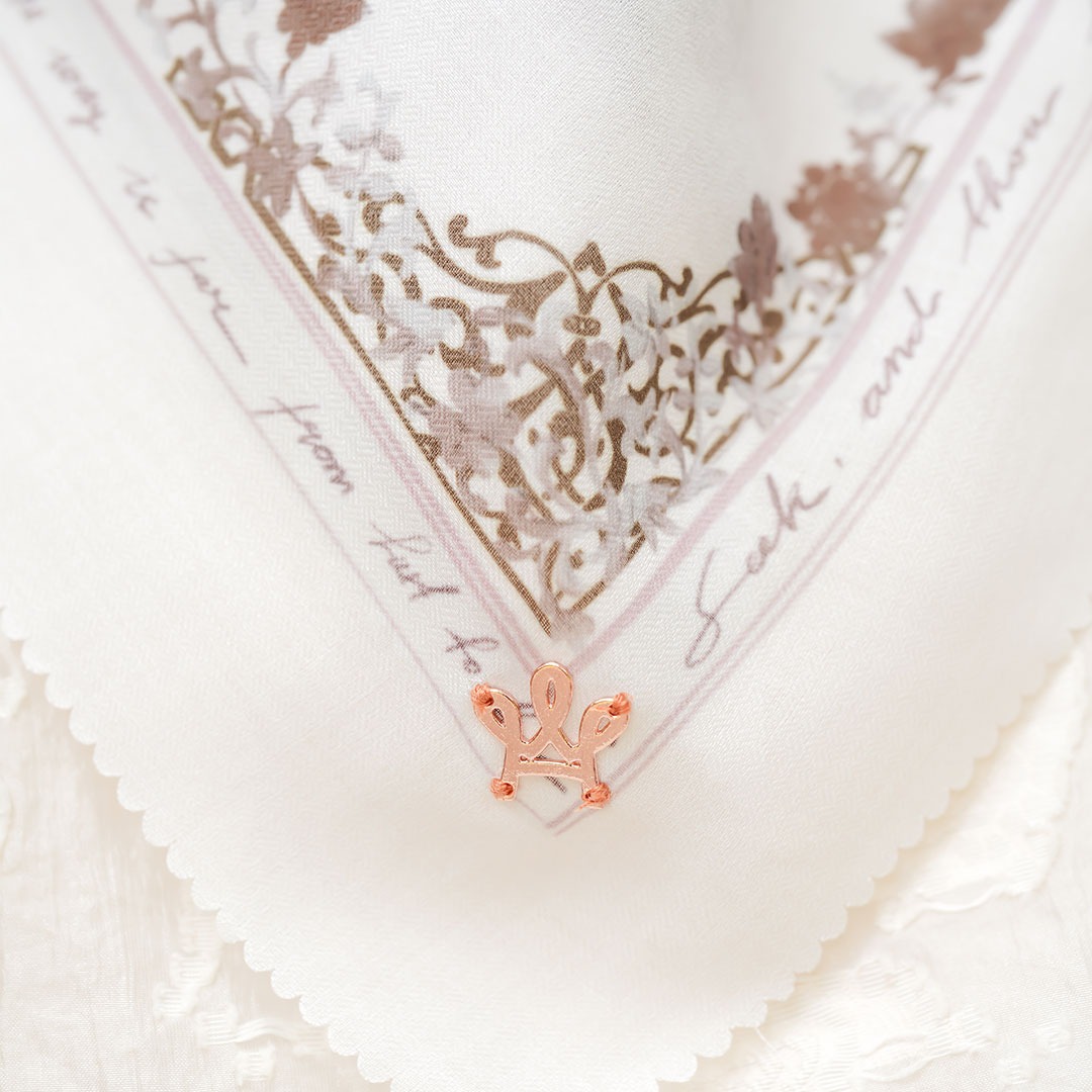 Rumi Poems Sherene White Scarf