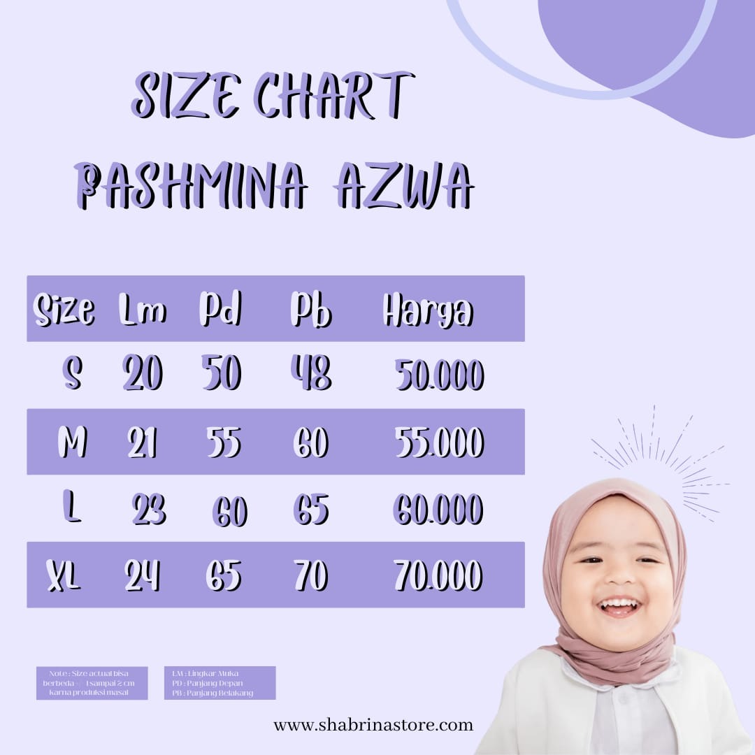 Pashmina Azwa by Shabrina